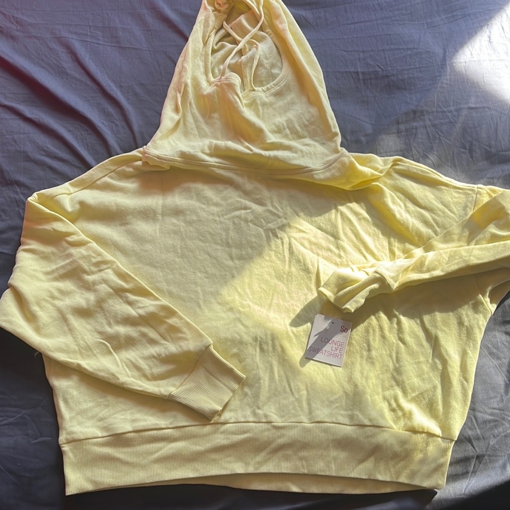 Womens Lounge Sweatshirt w/ Hoodie